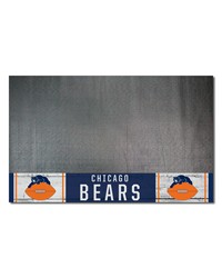 Chicago Bears Vinyl Grill Mat  26in. x 42in. NFL Vintage Black by   