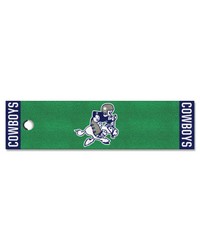 Dallas Cowboys Putting Green Mat  1.5ft. x 6ft. NFL Vintage Green by   