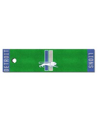 Detroit Lions Putting Green Mat  1.5ft. x 6ft. NFL Vintage Green by   