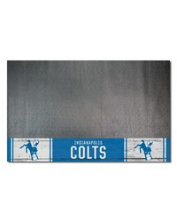 Indianapolis Colts Vinyl Grill Mat  26in. x 42in. NFL Vintage Black by   