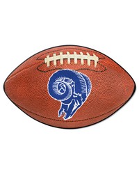 Los Angeles Rams  Football Rug  20.5in. x 32.5in. NFL Vintage Brown by   