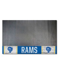 Los Angeles Rams Grill Mat Retro by   