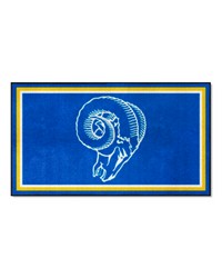 Los Angeles Rams 3ft. x 5ft. Plush Area Rug NFL Vintage Blue by   