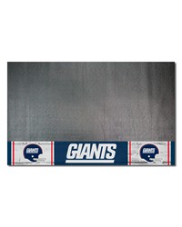 New York Giants Vinyl Grill Mat  26in. x 42in. NFL Vintage Black by   