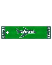 New York Jets Putting Green Mat  1.5ft. x 6ft. NFL Vintage Green by   