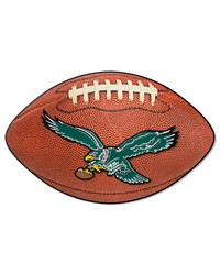 Philadelphia Eagles  Football Rug  20.5in. x 32.5in. NFL Vintage Brown by   