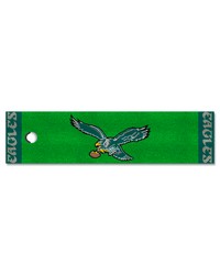 Philadelphia Eagles Putting Green Mat  1.5ft. x 6ft. NFL Vintage Green by   