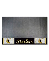 Pittsburgh Steelers Grill Mat Retro by   