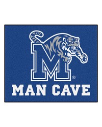 Memphis Tigers Man Cave Tailgater Rug  5ft. x 6ft. Blue by   