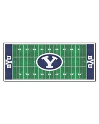 BYU Cougars Field Runner Mat  30in. x 72in. Green by   