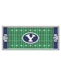 BYU Cougars Football Field Runner by   