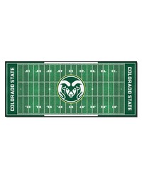 Colorado State Rams Field Runner Mat  30in. x 72in. Green by   
