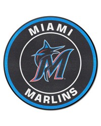 Miami Marlins Roundel Mat by   