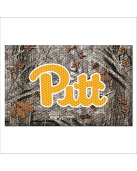 Pitt Panthers Rubber Scraper Door Mat Camo Camo by   