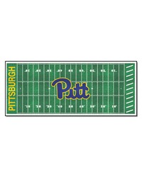 Pitt Panthers Field Runner Mat  30in. x 72in. Green by   