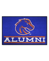 Boise State Broncos Starter Mat Accent Rug  19in. x 30in. Alumni Starter Mat Blue by   