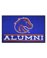 Boise State Broncos Starter Mat Accent Rug  19in. x 30in. Alumni Starter Mat Blue by   