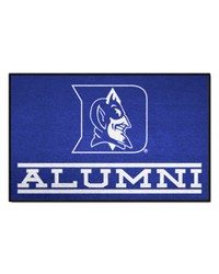 Duke Blue Devils Starter Mat Accent Rug  19in. x 30in. Alumni Starter Mat Blue by   