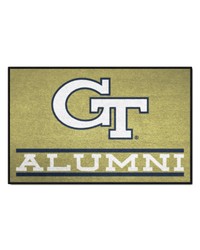 Georgia Tech Yellow Jackets Starter Mat Accent Rug  19in. x 30in. Alumni Starter Mat Gold by   