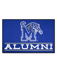 Memphis Tigers Starter Mat Accent Rug  19in. x 30in. Alumni Starter Mat Blue by   