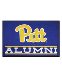 Pitt Panthers Starter Mat Accent Rug  19in. x 30in. Alumni Starter Mat Blue by   