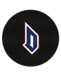 Duquesne Duke Hockey Puck Rug  27in. Diameter Black by   