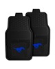 Fan Mats LLC SMU Mustangs 2-pc Vinyl Car Mat Set Black