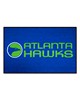 Fan Mats LLC Atlanta Hawks Starter Mat Retro Blue