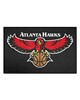Fan Mats LLC Atlanta Hawks Starter Mat Retro Black