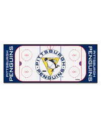 Pittsburgh Penguins Rink Runner Retro by   