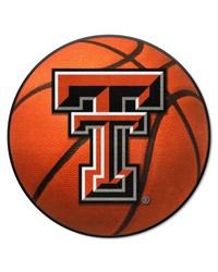 Texas Tech Red Raiders Basketball Rug by   