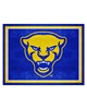 Fan Mats  LLC Pitt Panthers 8x10 Rug Blue