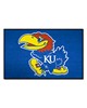 Fan Mats  LLC Kansas Jayhawks Starter Mat Blue