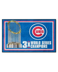 Chicago Cubs 4x6 Rug Dynasty by  Premier Prints 
