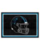 Fan Mats LLC Carolina Panthers 5x8 Rug Black