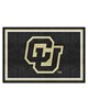 Fan Mats LLC Colorado Buffaloes 8x10 Rug Black