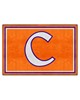 Fan Mats  LLC Clemson Tigers 5x8 Rug Orange