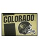 Fan Mats LLC Colorado Buffaloes 3x5 Rug Black