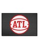 Fan Mats LLC Atlanta Hawks Starter Mat Black