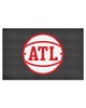 Fan Mats  LLC Atlanta Hawks Ulti-Mat Black