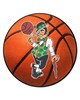 Fan Mats  LLC Boston Celtics Basketball Mat Orange