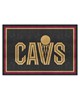 Fan Mats LLC Cleveland Cavaliers 5x8 Rug Black