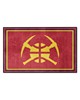 Fan Mats LLC Denver Nuggets 4x6 Rug Red