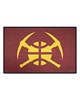 Fan Mats LLC Denver Nuggets Starter Mat Red