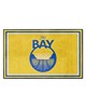 Fan Mats LLC Golden State Warriors 4x6 Rug Yellow