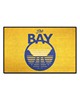 Fan Mats LLC Golden State Warriors Starter Mat Yellow