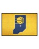 Fan Mats LLC Indiana Pacers Starter Mat Yellow