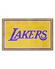 Fan Mats LLC Los Angeles Lakers 4x6 Rug Yellow