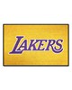Fan Mats LLC Los Angeles Lakers Starter Mat Yellow