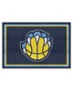 Fan Mats  LLC Memphis Grizzlies 5x8 Rug Blue
